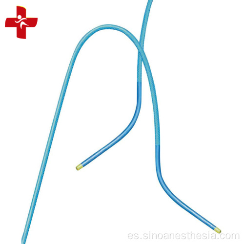 Catéter angiográfico con revestimiento de PTFE